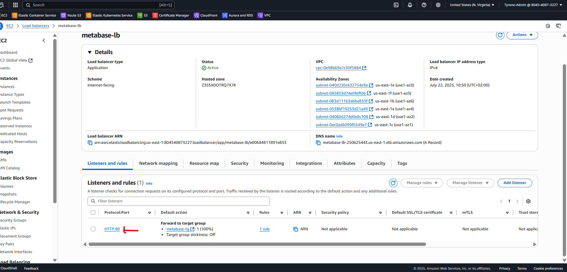 Application Load Balancer